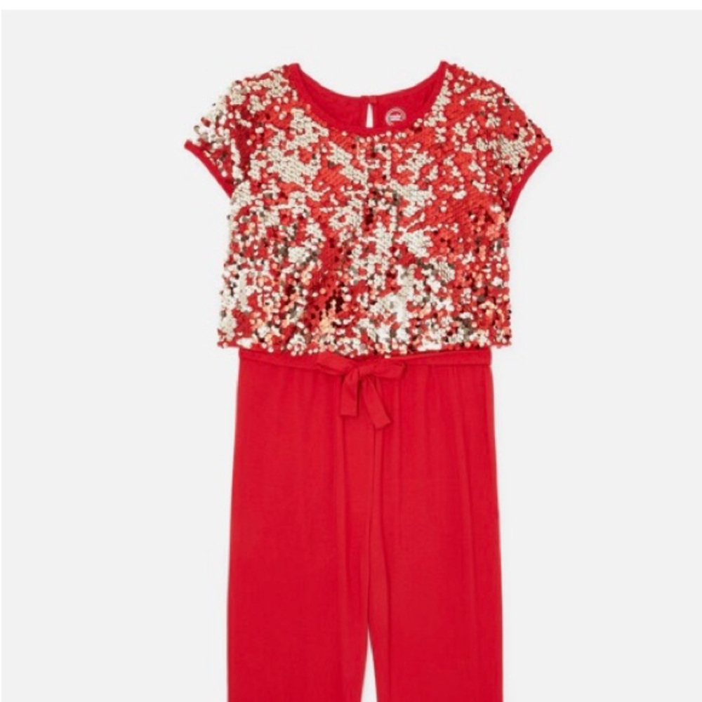 Wonder Nation Sequin Popover
Holiday Christmas Jumpsuit (Little...